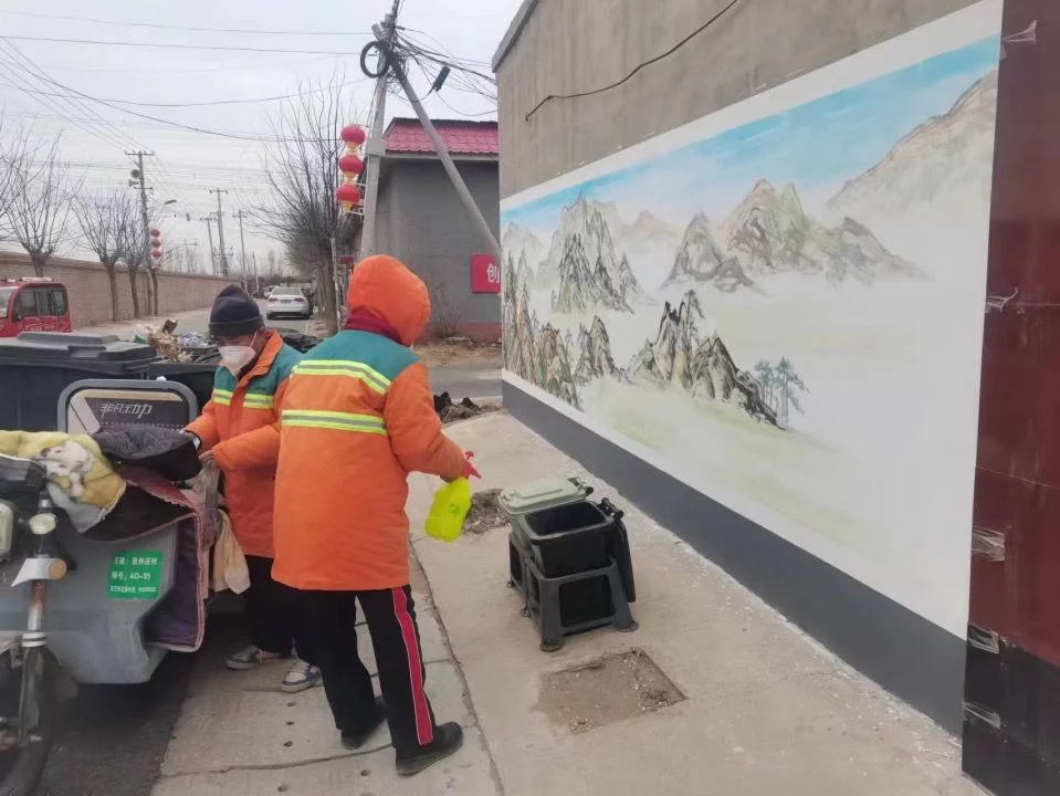 垃圾投放驿站（垃圾分类回收驿站现场图片）28个垃圾分类驿站日产日清 大兴安定降低垃圾点位疫情扩散风险，(图3)