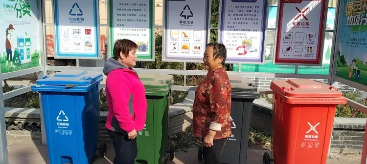 军埠口的由来（军埠口镇有几个村）军埠口：推进垃圾分类 扮靓美丽乡村，(图1)