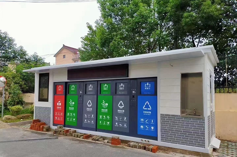 嘉定区住宅小区垃圾改造,共筑宜居新家园(图1) 垃圾房