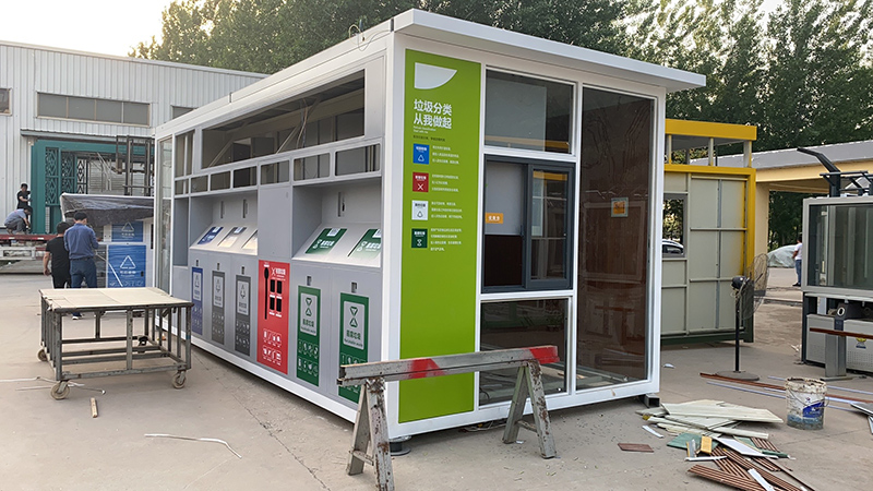 江苏中翔云:智能垃圾房领域的领军先锋(图1) 垃圾房